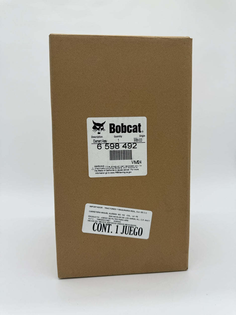 Filtro de aire exterior, 6598492 | BOBCAT
